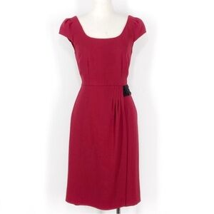 Antonio Melani Anita Sheath Red Currant Dress